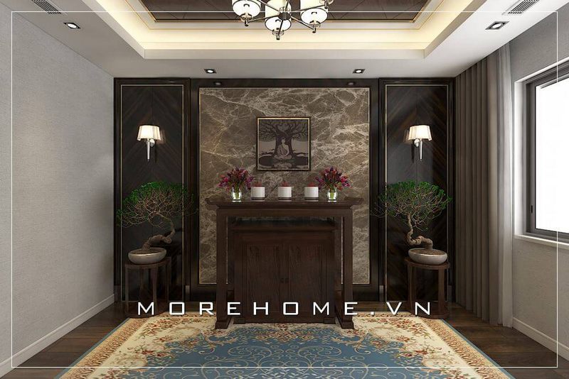Gợi ý mẫu bàn thờ tâm linh được nhiều gia đình quan tâm nhất năm