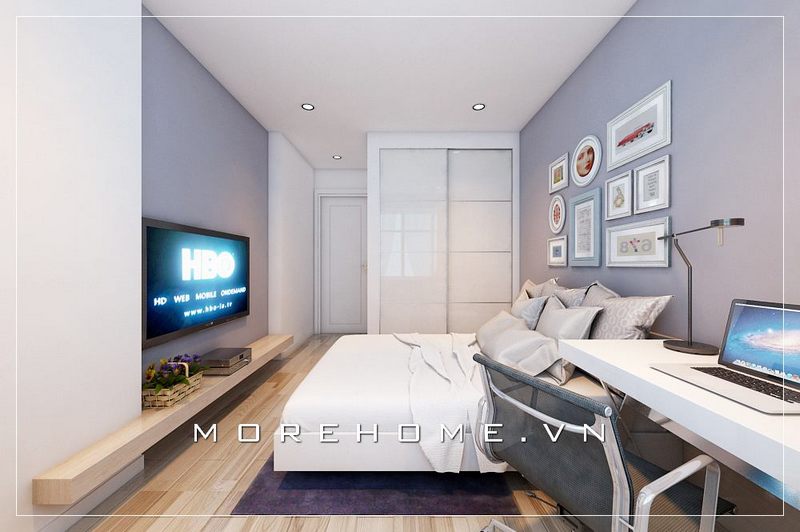 ++ 12 mẫu tủ quần áo gỗ An Cường acrylic ấn tượng cho Thiết kế căn hộ chung cư
