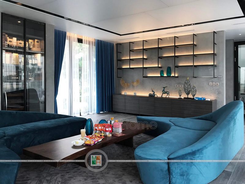Thi công nội thất biệt thự hiện đại Vinhomes Riverside